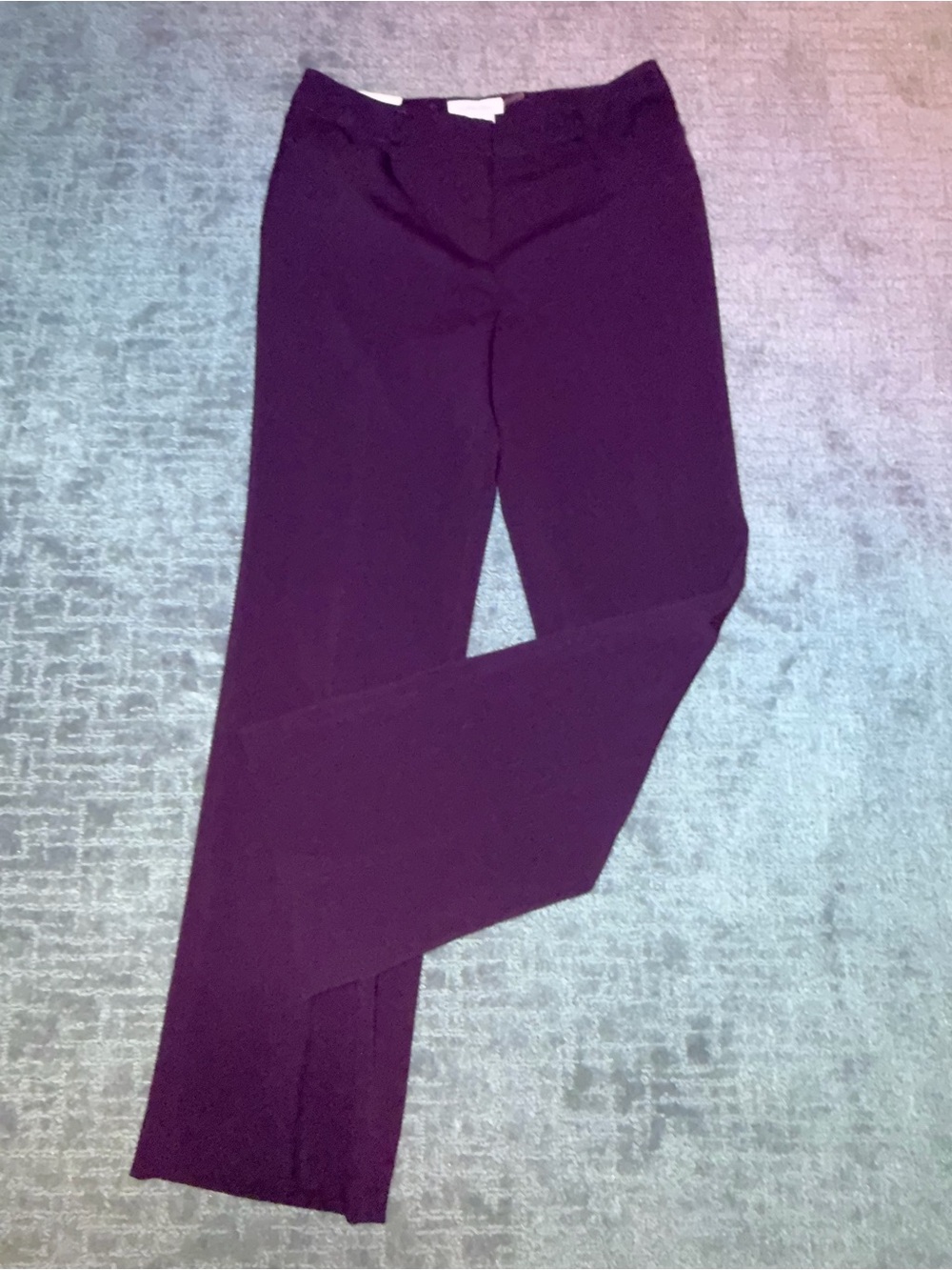 Calvin Klein Women's Plum Straight-Leg Trousers